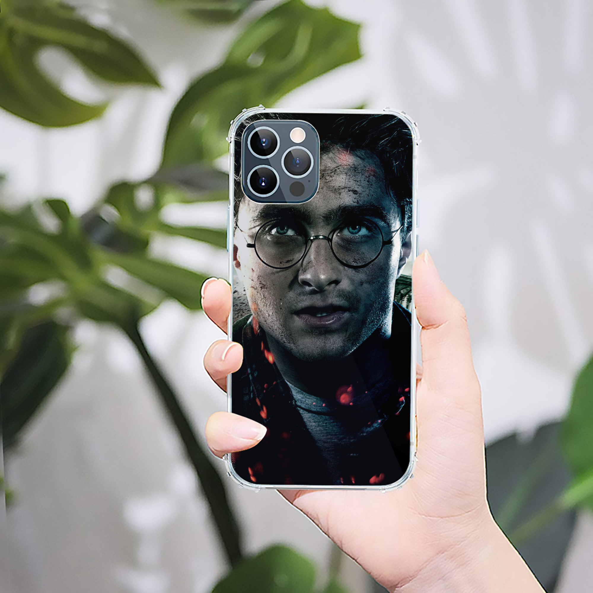 （画像用） Harry Potter ハリー・ポッターシリーズ 【iPhone 12シリーズ対応】透明スマホケース（クリアソフトケース）